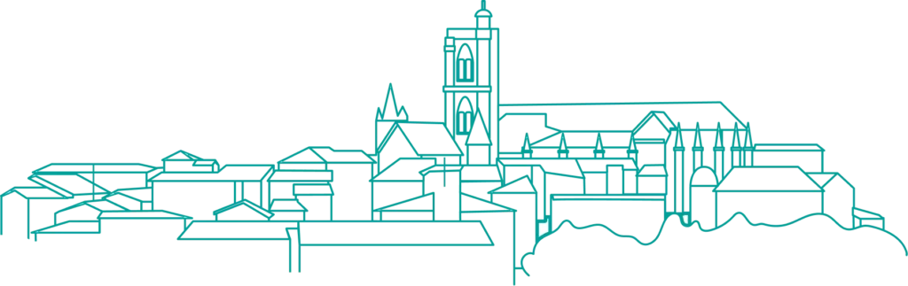 silhouette ville saint galmier