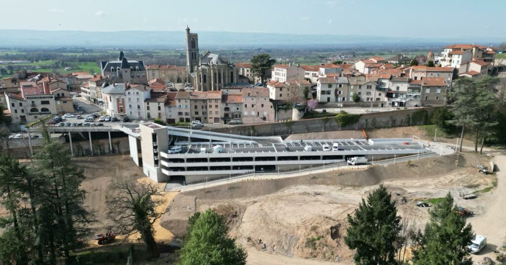 parking rose des vents